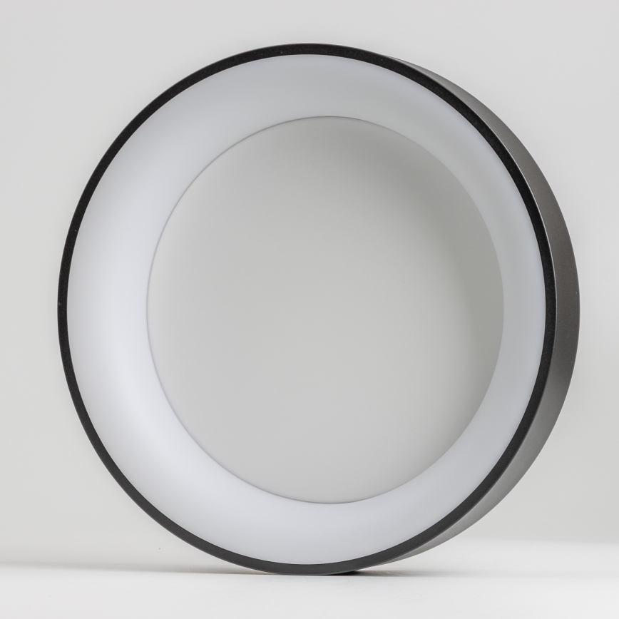 Brilagi - LED hämardatav laelamp FALCON LED/80W/230V 3000-6500K läbimõõt 60 cm must + kaugjuhtimispult