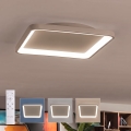 BRILAGI - hämardatav LED-laelamp FALCON SLIM LED/50W/230V 3000-6500K 50x50 cm beež + kaugjuhtimispult