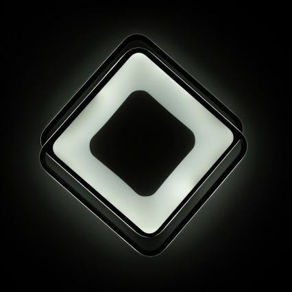 BRILAGI - hämardatav LED-laelamp FLARE LED/102W/230V 3000-6000K 50x50 cm must + kaugjuhtimispult
