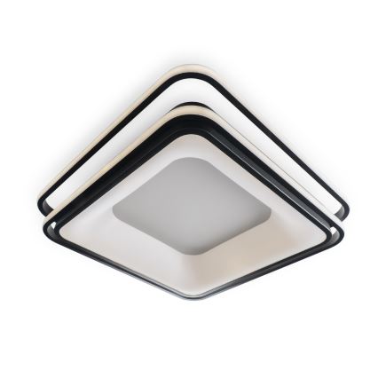 BRILAGI - hämardatav LED-laelamp FLARE LED/102W/230V 3000-6000K 50x50 cm must + kaugjuhtimispult