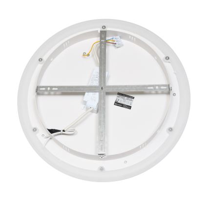 Brilagi - LED-hämardatav laelamp FLARE LED/38 W/230 V 3000–6000 K Ø 48 cm must/valge + kaugjuhtimispult