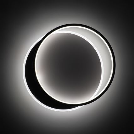 BRILAGI - Hämardatav LED-laevalgusti FLARE LED/48W/230V 3000-6000K 39,5x45 cm valge/must + kaugjuhtimispult