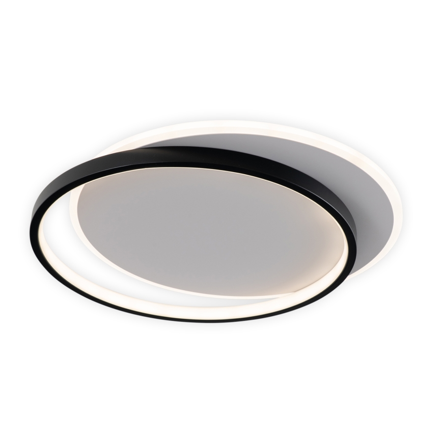 BRILAGI - Hämardatav LED-laevalgusti FLARE LED/48W/230V 3000-6000K 39,5x45 cm valge/must + kaugjuhtimispult