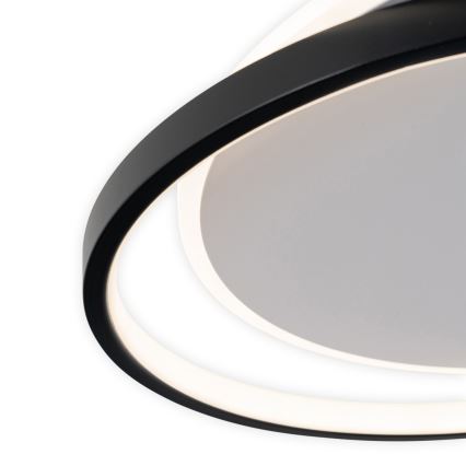 BRILAGI - Hämardatav LED-laevalgusti FLARE LED/48W/230V 3000-6000K 39,5x45 cm valge/must + kaugjuhtimispult