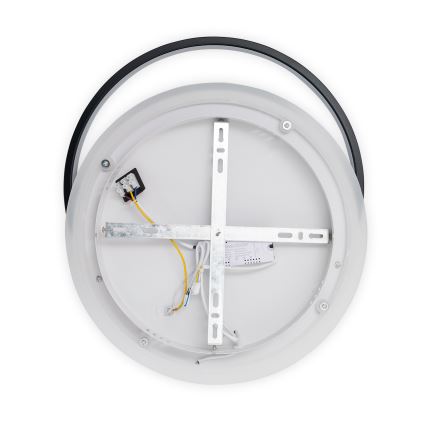 BRILAGI - Hämardatav LED-laevalgusti FLARE LED/48W/230V 3000-6000K 39,5x45 cm valge/must + kaugjuhtimispult
