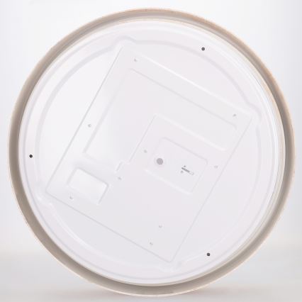 Brilagi - LED-hämardatav laelamp FLOCO LED/48W/230V 3000-6500K läbimõõt 40 cm puitdekoor/must + kaugjuhtimispult