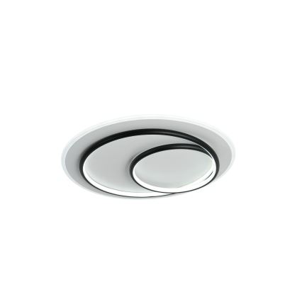 Brilagi - hämardatav LED-laelamp IRIS LED/70W/230V 3000-6000K läbimõõt 50 cm valge/must + kaugjuhtimispult