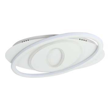Brilagi - hämardatav LED-laelamp IRIS LED/78W/230V 3000-6000K 37x49 cm valge + kaugjuhtimispult