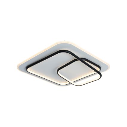 Brilagi - LED Hämardatav laelamp IRIS LED/81W/230V 3000-6000K 50x50 cm valge/must + kaugjuhtimispult