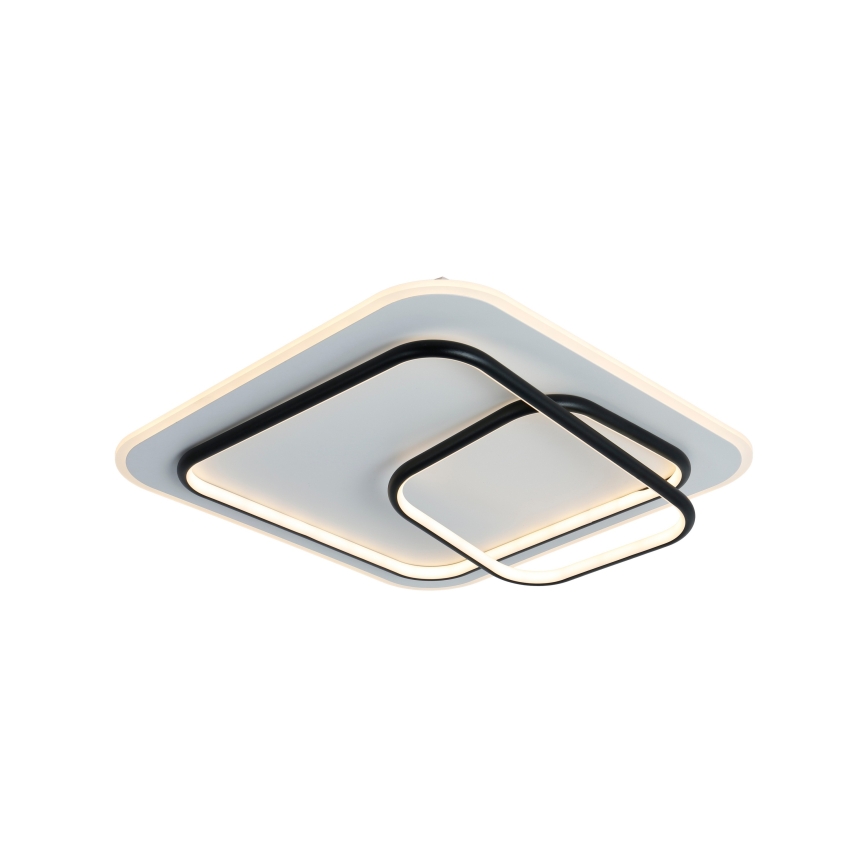 Brilagi - LED Hämardatav laelamp IRIS LED/81W/230V 3000-6000K 50x50 cm valge/must + kaugjuhtimispult