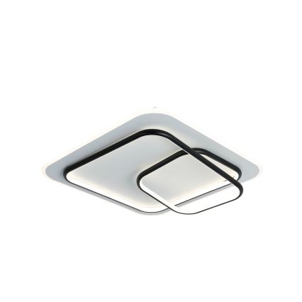 Brilagi - LED Hämardatav laelamp IRIS LED/81W/230V 3000-6000K 50x50 cm valge/must + kaugjuhtimispult