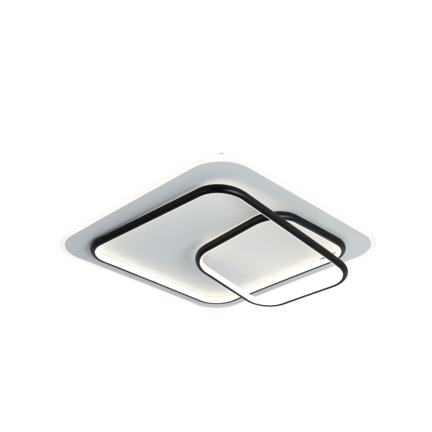 Brilagi - LED Hämardatav laelamp IRIS LED/81W/230V 3000-6000K 50x50 cm valge/must + kaugjuhtimispult