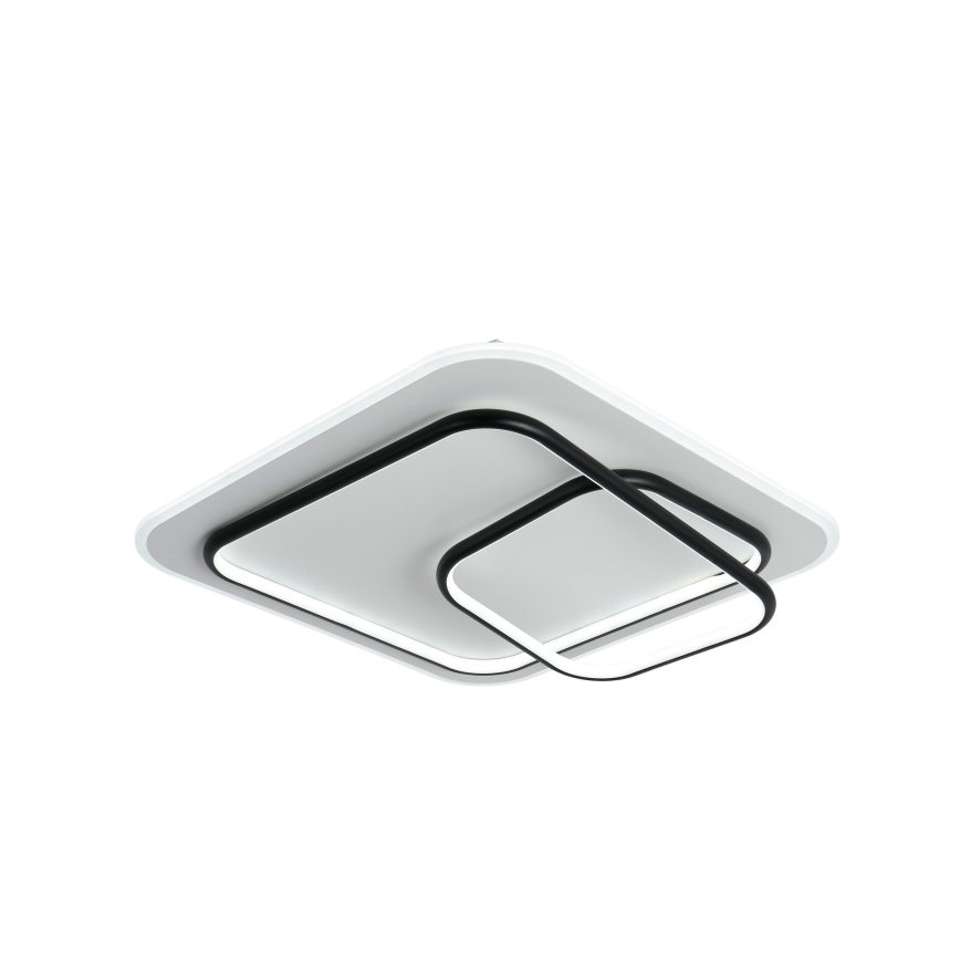 Brilagi - LED Hämardatav laelamp IRIS LED/81W/230V 3000-6000K 50x50 cm valge/must + kaugjuhtimispult