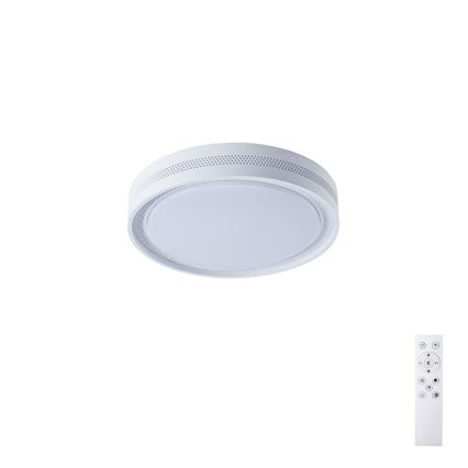 Brilagi - hämardatav LED laevalgusti KREON LED/54W/230V 3000–6000K must Ø 38 cm + kaugjuhtimispult
