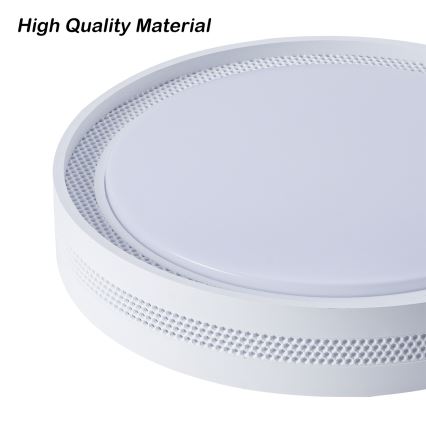 Brilagi - hämardatav LED laevalgusti KREON LED/54W/230V 3000–6000K must Ø 38 cm + kaugjuhtimispult