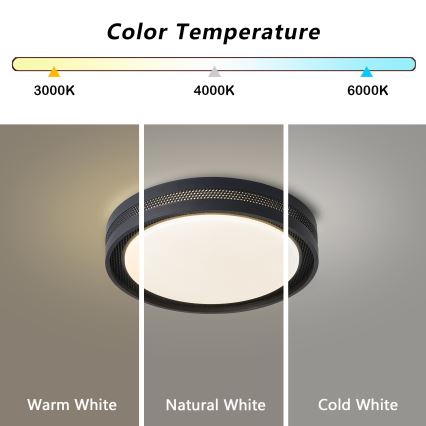Brilagi - LED hämardatav laelamp KREON LED/54W/230V 3000-6000K valge, läbimõõt 38 cm + kaugjuhtimispult