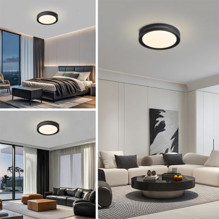 Brilagi - LED hämardatav laelamp KREON LED/54W/230V 3000-6000K valge, läbimõõt 38 cm + kaugjuhtimispult