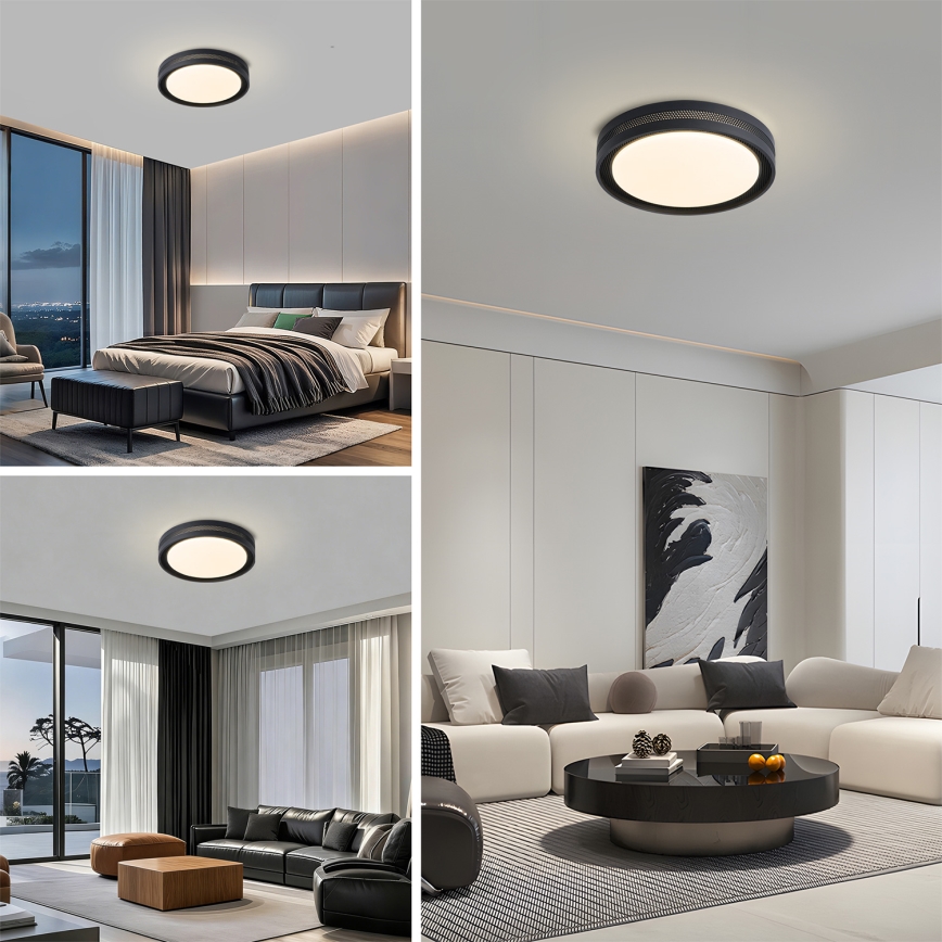 Brilagi - LED hämardatav laelamp KREON LED/54W/230V 3000-6000K valge, läbimõõt 38 cm + kaugjuhtimispult