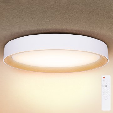 Brilagi - Hämardatav LED-laelamp LARIOS LED/72W/230V 3000-6500K valge Ø 59 cm + kaugjuhtimispult