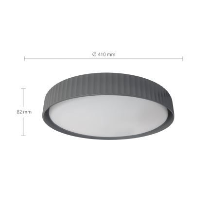Brilagi - hämardatav laevalgusti LUCIA LED/48W/230V 3000-6500K Ø 41 cm hall + kaugjuhtimispult