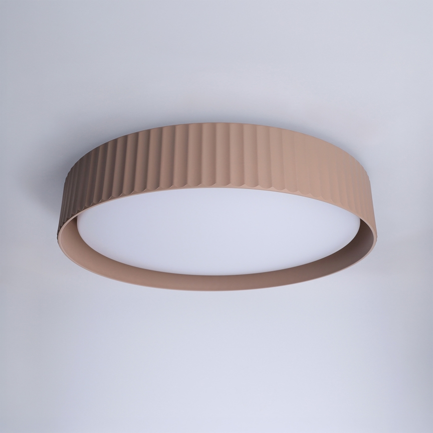 Brilagi - LED hämardatav laelamp LUCIA LED/48W/230V 3000-6500K läbimõõt 41 cm pruun + kaugjuhtimispult