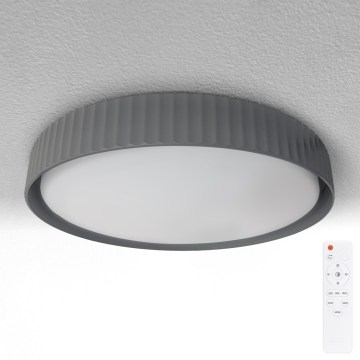 Brilagi - Hämardatav LED-laelamp LUCIA LED/60W/230V 3000–6500K läbimõõt 59 cm, hall + kaugjuhtimispult