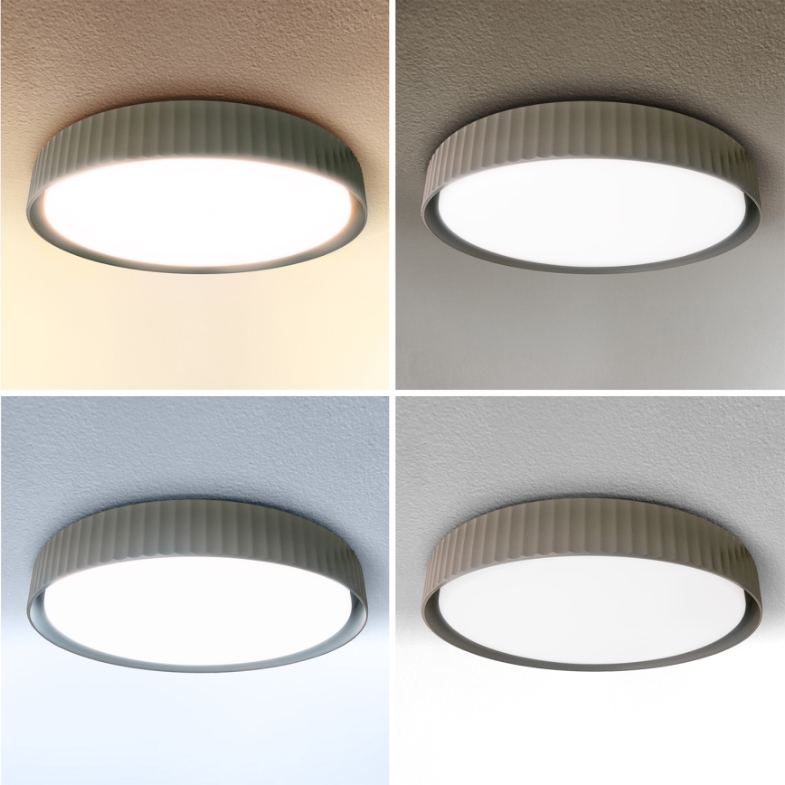 Brilagi - LED-hämardatav laelamp LUCIA LED/60W/230V 3000-6500K läbimõõt 59 cm taupe + kaugjuhtimispultiga