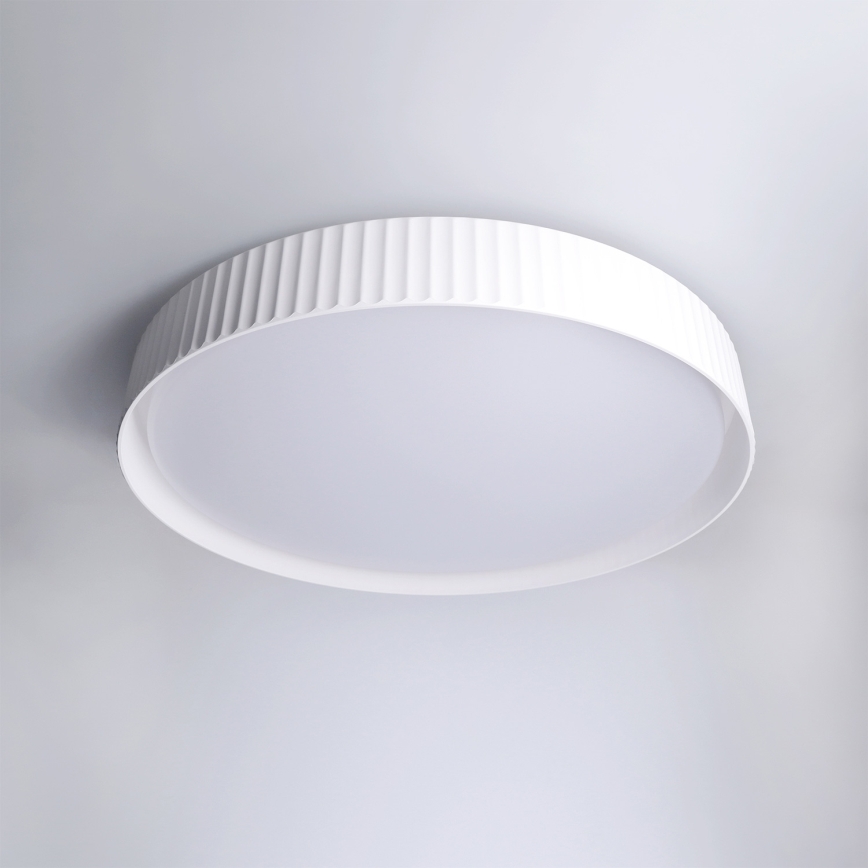 Brilagi - LED hämardatav laevalgusti LUCIA LED/60W/230V 3000-6500K läbimõõt 59 cm valge + kaugjuhtimispuldiga