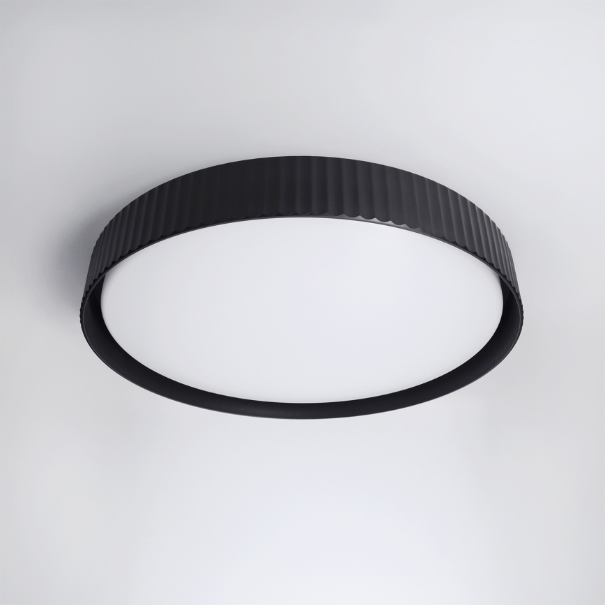 Brilagi - LUCIA hämardatav LED-laelamp LED/60W/230V 3000-6500K läbimõõt 59 cm must + kaugjuhtimispult