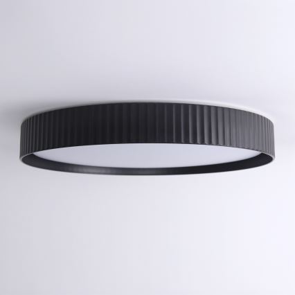 Brilagi - LUCIA hämardatav LED-laelamp LED/60W/230V 3000-6500K läbimõõt 59 cm must + kaugjuhtimispult