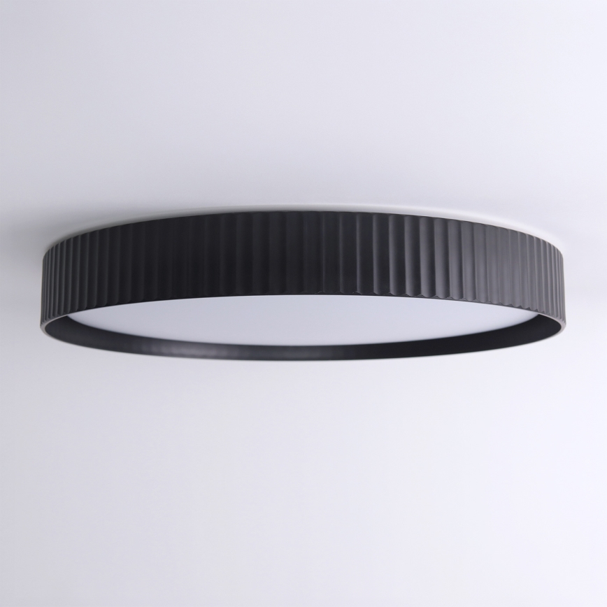 Brilagi - LUCIA hämardatav LED-laelamp LED/60W/230V 3000-6500K läbimõõt 59 cm must + kaugjuhtimispult