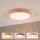 Brilagi - Hämardatav LED-laelamp MANAROLA SMART LED/24W/230V 3000-6000K Wi-Fi Tuya Beacon, läbimõõt 41 cm, tamm + kaugjuhtimispult