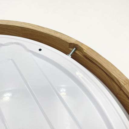 Brilagi - Hämardatav laelamp MANAROLA SMART STARS LED/24W/230V 3000-6000K Wi-Fi Tuya Beacon läbimõõt 41 cm tamm + kaugjuhtimispult