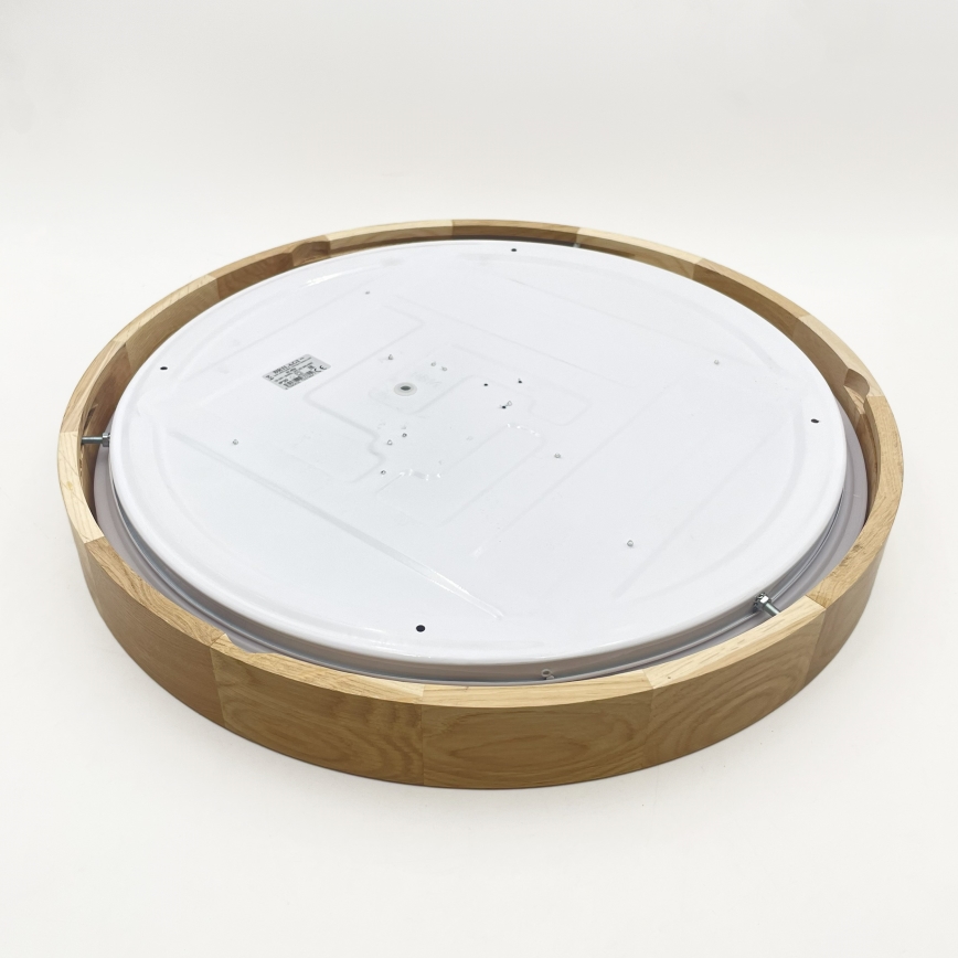 Brilagi - hämardatav LED laelamp MANAROLA SMART LED/36W/230V 3000-6000K Wi-Fi Tuya Beacon läbimõõt 51 cm tamm + kaugjuhtimispult