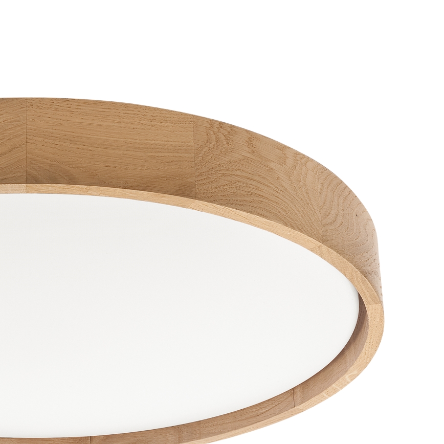 Brilagi - hämardatav LED laelamp MANAROLA SMART LED/36W/230V 3000-6000K Wi-Fi Tuya Beacon läbimõõt 51 cm tamm + kaugjuhtimispult