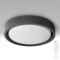 Brilagi - hämardatav LED-laelamp MATTEO LED/48W/230V 3000-6500K läbimõõt 41 cm must + kaugjuhtimispult