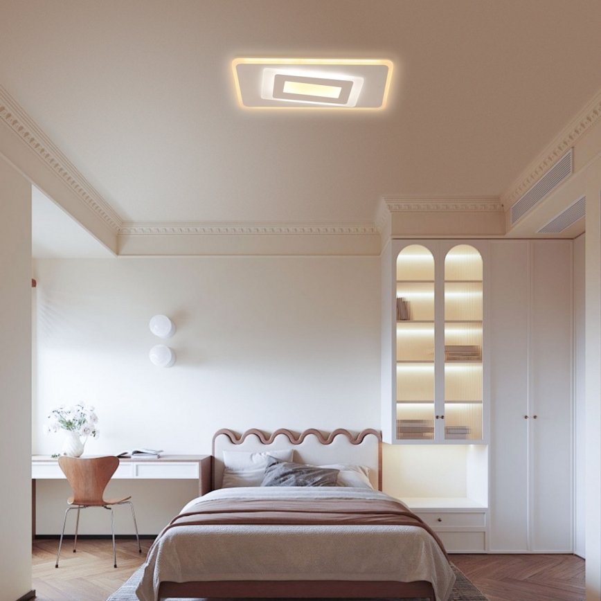 Brilagi - LED hämardatav laelamp MODERN LED/51W/230V 3000-6000K 20x40 cm + kaugjuhtimispult
