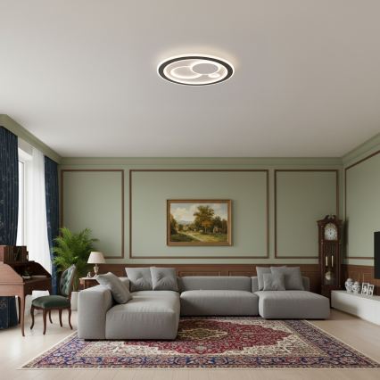 Brilagi - Hämardatav LED-laelamp MODERN 89W/230V 3000-6000K, läbimõõt 47 cm + kaugjuhtimispult