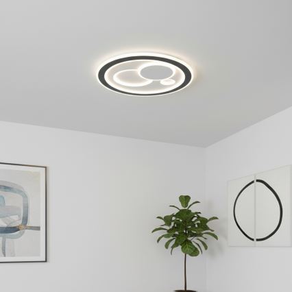Brilagi - Hämardatav LED-laelamp MODERN 89W/230V 3000-6000K, läbimõõt 47 cm + kaugjuhtimispult