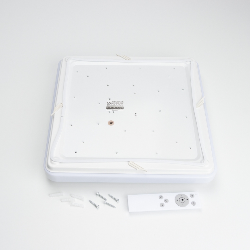 Brilagi - Hämardatav laevalgusti OPAL LED/24W/230V 37,5x37,5 cm 3000/4000/6500K + kaugjuhtimispult