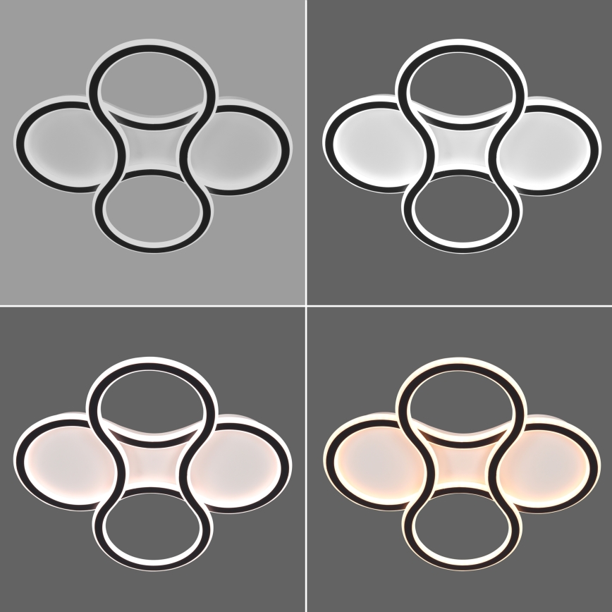 Brilagi - LED-hämardatav laevalgusti ORELLI LED/53W/230V läbimõõt 51 cm 3000-6000K + kaugjuhtimispult