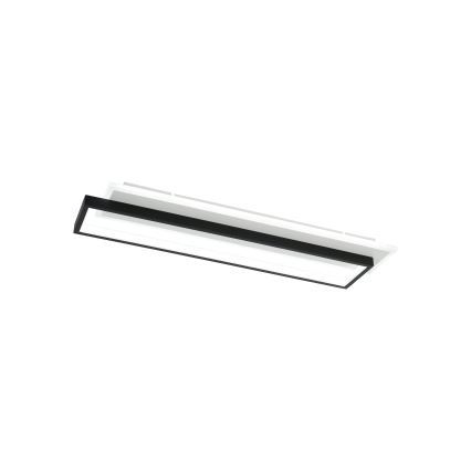 Brilagi - LED hämardatav laelamp OUTLINE LED/66W/230V 3000-6000K 15x60 cm valge/must + kaugjuhtimispult