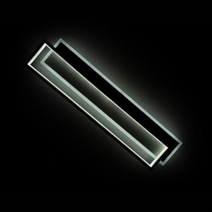 BRILAGI - LED hämardatav laelamp OUTLINE LED/66W/230V 3000-6000K 15x60 cm valge/must + kaugjuhtimispult