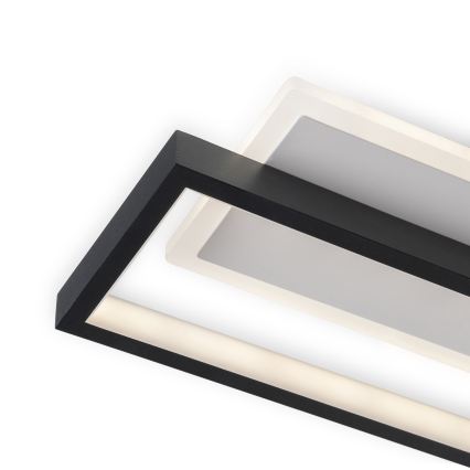 BRILAGI - LED hämardatav laelamp OUTLINE LED/66W/230V 3000-6000K 15x60 cm valge/must + kaugjuhtimispult