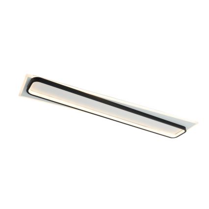 Brilagi - hämardatav LED-laelamp OUTLINE LED/90W/230V 3000-6000K 18x100 cm valge/must + kaugjuhtimispult