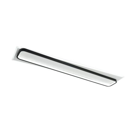 Brilagi - hämardatav LED-laelamp OUTLINE LED/90W/230V 3000-6000K 18x100 cm valge/must + kaugjuhtimispult