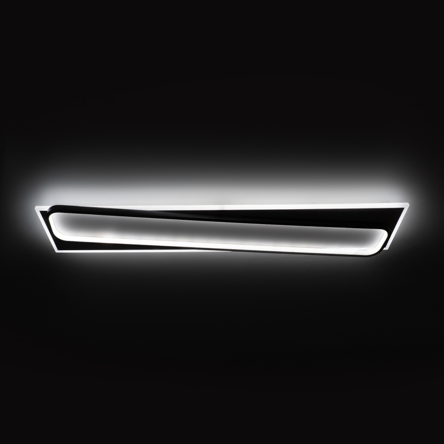 BRILAGI - hämardatav LED-laelamp OUTLINE LED/90W/230V 3000-6000K 18x100 cm valge/must + kaugjuhtimispult