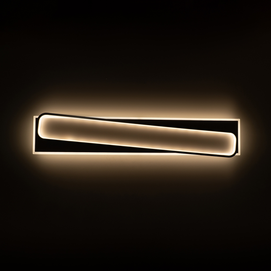 BRILAGI - hämardatav LED-laelamp OUTLINE LED/90W/230V 3000-6000K 18x100 cm valge/must + kaugjuhtimispult