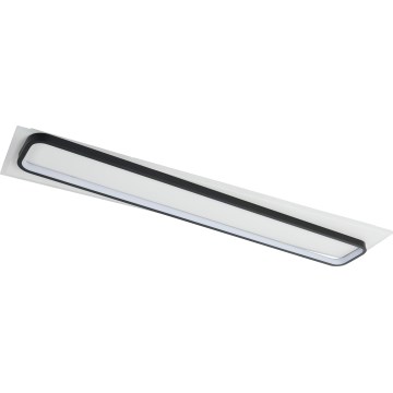 Brilagi - hämardatav LED-laelamp OUTLINE LED/90W/230V 3000-6000K 18x100 cm valge/must + kaugjuhtimispult
