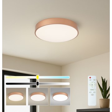 BRILAGI - hämardatav LED-laelamp POOL LED/48W/230V 3000–6000K läbimõõt 40 cm pronks + kaugjuhtimispult
